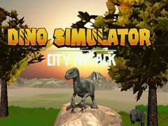 leikur Dino Simulator City Attack