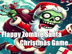 leikur Flappy Zombie Santa Christmas Game