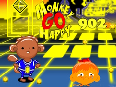 leikur Monkey Go Happy Stage 902