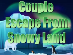 leikur Couple Escape from Snowy Land