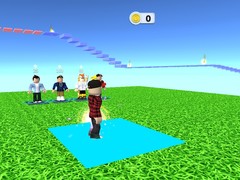 leikur Easy Obby Jump and Run Challenge Online