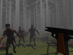 leikur Zombies in a Forest