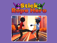 leikur Stick Rope Hero