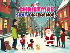 leikur Christmas Spot differences