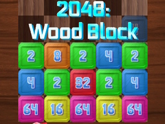 leikur 2048: Wood Block