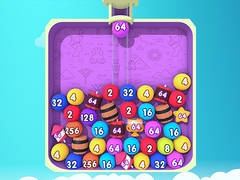 leikur Bubble Merge 2048