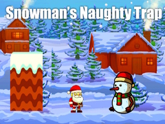 leikur Snowman’s Naughty Trap