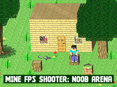 leikur Mine FPS Shooter: Noob Arena