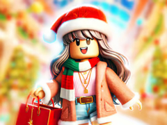 leikur Jigsaw Puzzle: Roblox Christmas Mall