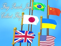 leikur Flag Puzzle Jam: Collect Flags