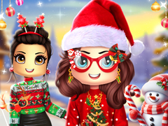 leikur Roblox Christmas Dressup