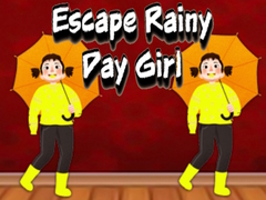 leikur Escape Rainy Day Girl