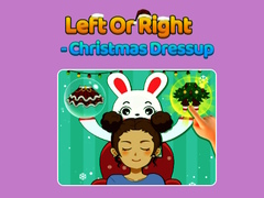 leikur Left Or Right - Christmas Dressup