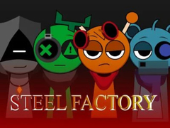 leikur Sprunki x SepBox: Steel Factory