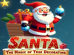 leikur Santa: The Magic of Tree Decorating