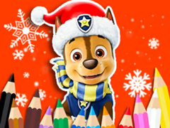 leikur Coloring Book: PAW Patrol Christmas