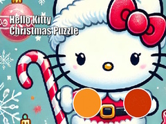 leikur Hello Kitty Christmas Puzzle