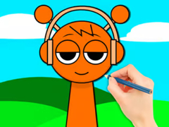leikur Coloring Book: Sprunki Oren