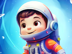 leikur Jigsaw Puzzle: Astronaut
