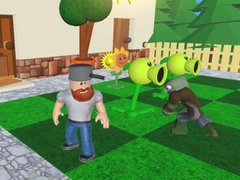 leikur Plants vs Zombies 3D