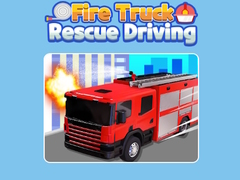 leikur Fire Truck Rescue Driving 