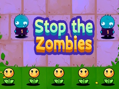 leikur Stop the Zombies