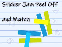 leikur Sticker Jam Peel Off and Match