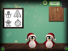 leikur Amgel New Year Room Escape 8