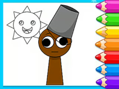 leikur Coloring Book: Sprunki Brud