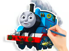leikur Coloring Book: Thomas