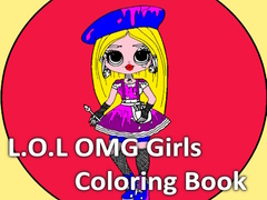 leikur L.O.L OMG Girls Coloring Book