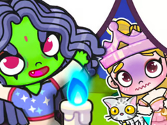 leikur Jigsaw Puzzle: Elphaba And Glinda