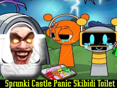 leikur Sprunki Castle Panic Skibidi Toilet