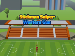 leikur Stickman Sniper Western Gun
