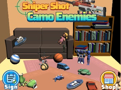 leikur Sniper Shot Camo Enemies