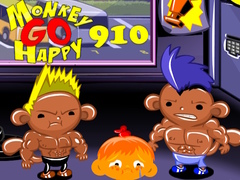 leikur Monkey Go Happy Stage 910