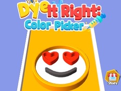 leikur Dye It Right Color Picker