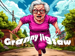 leikur Granny Jigsaw 