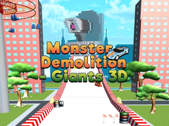 leikur Monster Demolition Giants 3d