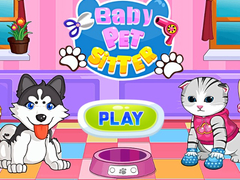 leikur Baby Pet Sitter