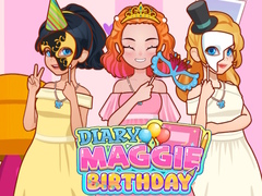 leikur Diary Maggie: Birthday