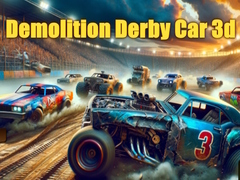 leikur Demolition Derby Car 3d