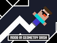 leikur Noob in Geometry Dash
