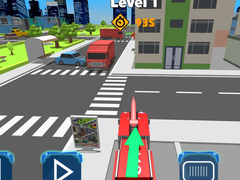 leikur Fire Truck Rescue Driving