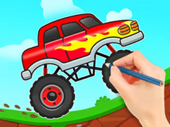 leikur Coloring Book: Monster Truck