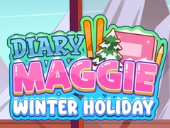 leikur Diary Maggie: Winter Holiday