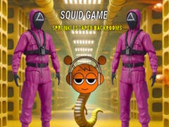 leikur Squid Game Sprunki Escaped Backrooms