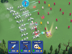 leikur Stickman Tower Defense Idle 3D