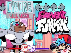 leikur Friday Night Funkin' vs Cyborg: Full Week