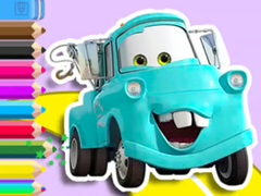 leikur Coloring Book: Mater Cars